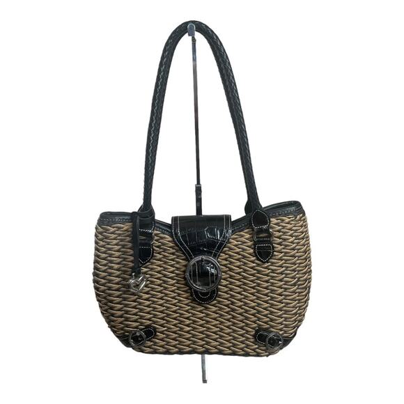 Brighton leather weave baser shoulder bag - Picture 1 of 7